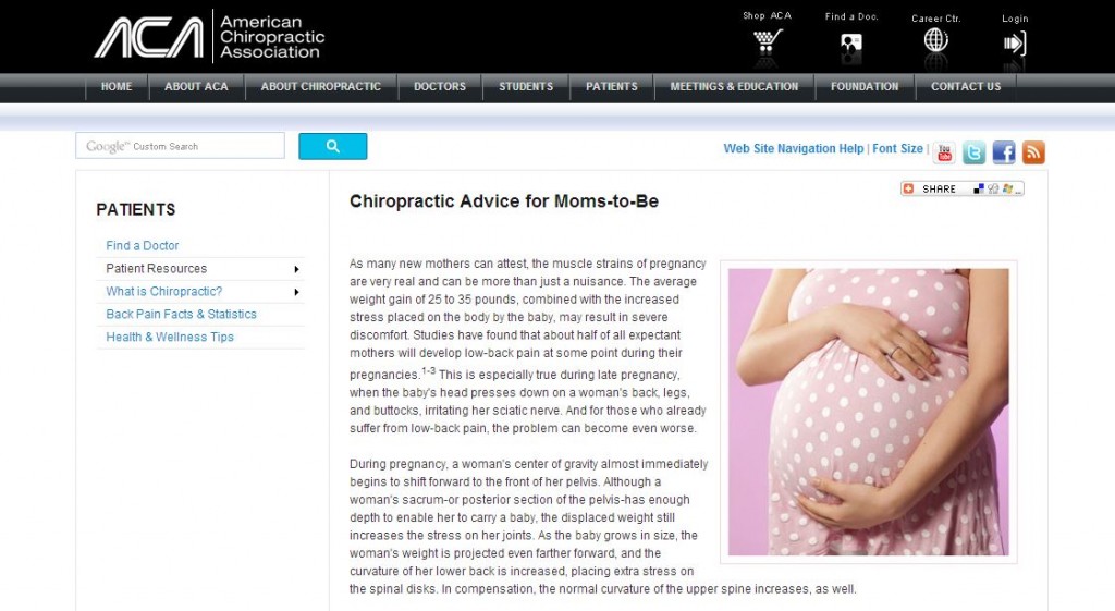 ACA Article for Moms-To-Be